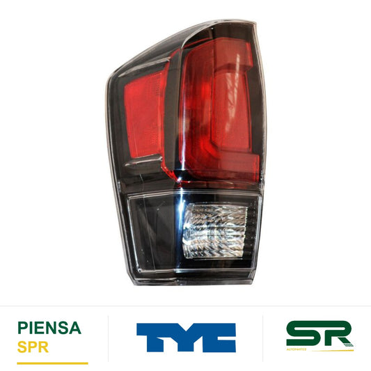 CALAVERA IZQUIERDA NEGRO TOYOTA TACOMA 2020-2022 FILO C / FOCOS TYC2 NSF TYC