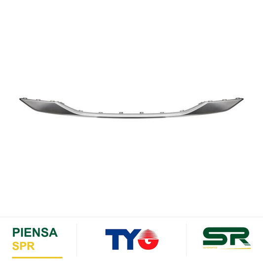 MOLDURA DELANTERA PLATA PEUGEOT XXXMOLDURA FASCIA PEUGEOT 2008 2022-2024 TYG