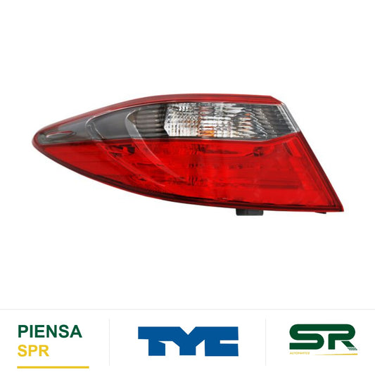 CALAVERA IZQUIERDA TOYOTA CAMRY 2015-2017 EXT OSCURA C / FOCO TYC