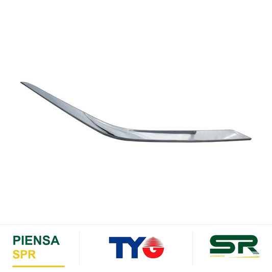 MOLDURA NISSAN FASCIA DELANTERO MURANO 2015 2019 CROM IZQUIERDO TYG 620755AA2A