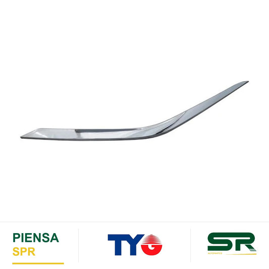 MOLDURA NISSAN FASCIA DELANTERO MURANO 2015 2019 CROM DERECHO TYG 620745AA2A