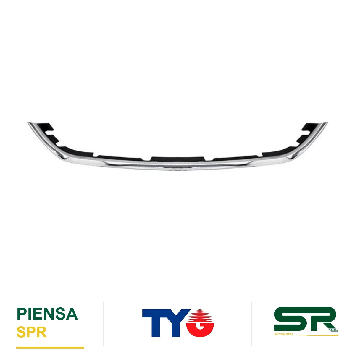 MOLDURA FASCIA DELANTERA CROMADA NISSAN MARCH 2014-2020 TYG