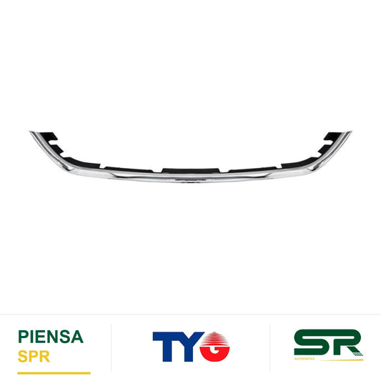 MOLDURA NISSAN FASCIA DELANTERO MARCH 2014 2020 CROMADA TYG HDNMR14C