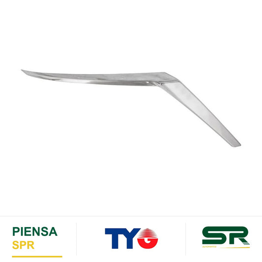 MOLDURA NISSAN FASCIA DELANTERO KICKS 2021 2024 CROM DERECHO TYG 620745R00A