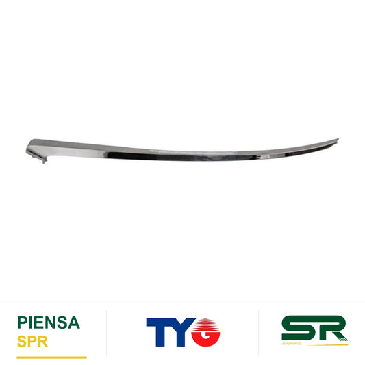 MOLDURA MITSUBISHI FASCIA XPANDER 2022 2023 GLS CROM SUPERIOR IZQUIERDO TYG HDMTXP20CSL