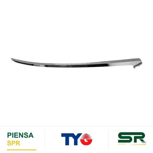 MOLDURA MITSUBISHI FASCIA XPANDER 2022 2023 GLS CROM SUPERIOR DERECHO TYG HDMTXP20CSR