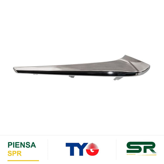 MOLDURA MITSUBISHI FASCIA MIRAGE G4 2021 2024 CROM SUPERIOR IZQUIERDO 28905 TYG MBBM155ULA