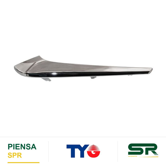 MOLDURA MITSUBISHI FASCIA MIRAGE G4 2021 2024 CROM SUPERIOR DERECHO 28905 380 06 TYG MBBM155URA