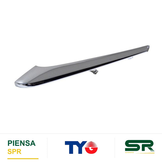 MOLDURA MITSUBISHI FASCIA MIRAGE G4 2021 2024 CROM SUPERIOR DERECHO TYG 6407A378