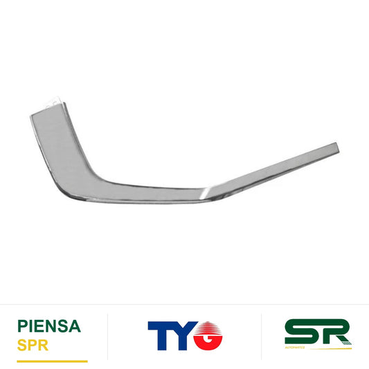 MOLDURA MITSUBISHI FASCIA MIRAGE G4 2021 2024 CROM INFERIOR IZQUIERDO TYG 6407A379