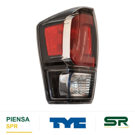 CALAVERA IZQUIERDA CROMADO NEGRO TOYOTA TACOMA 2019-2024 FILO / C / FOCOS TYC2 NSF 28707 TYC