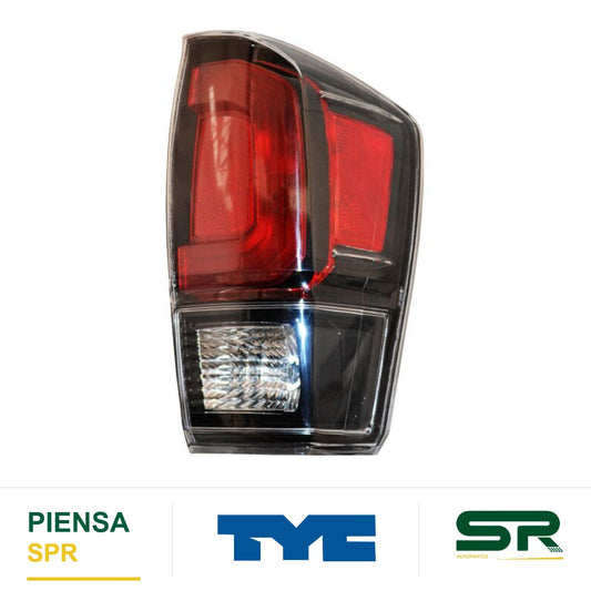 CALAVERA DERECHA NEGRO TOYOTA TACOMA 2020-2022 FILO C / FOCOS TYC2 NSF TYC