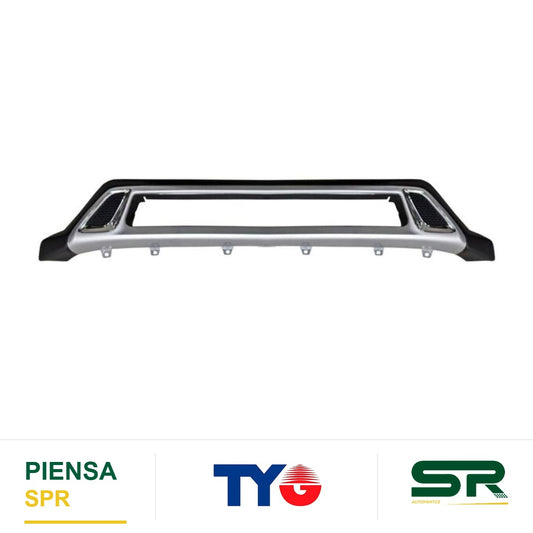 MOLDURA MITSUBISHI FASCIA DELANTERO OUTLANDER 2020 2022 INFERIOR CON MOLDURA CROM CON MOLDURA PLATA TYG HDMTOU20P