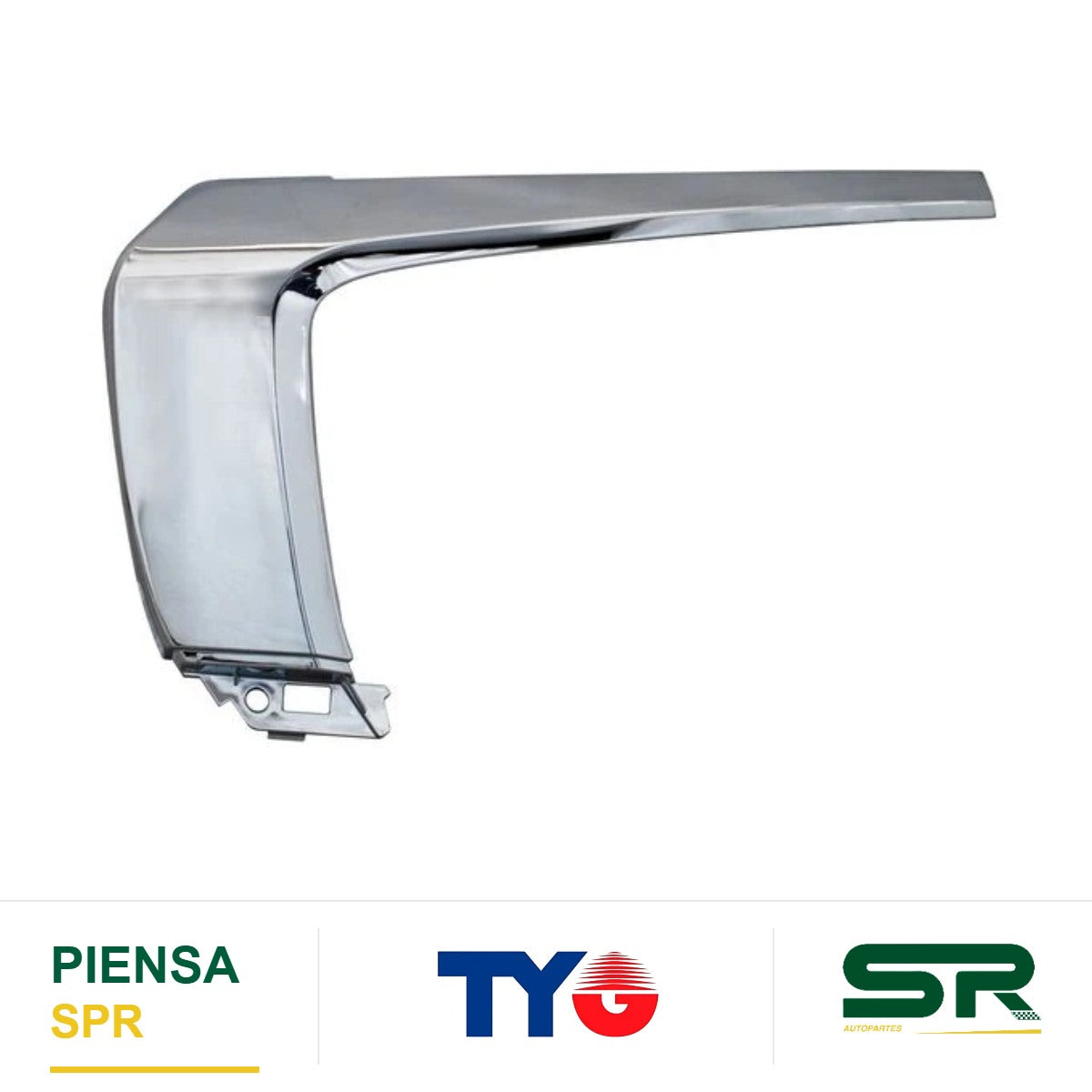 MOLDURA FASCIA DELANTERA IZQUIERDA CROMADA MITSUBISHI OUTLANDER 2016-2018 TYG