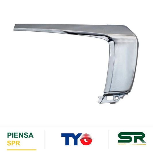 MOLDURA MITSUBISHI FASCIA DELANTERO OUTLANDER 2016 2018 CROMADA CENTR DERECHO TYG HDMTOUT16CR