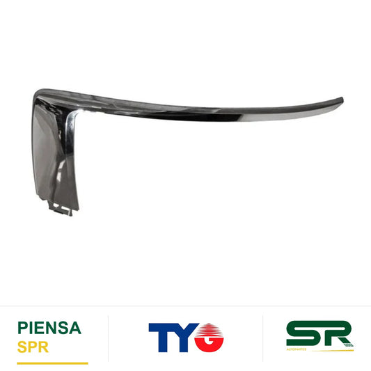 MOLDURA MITSUBISHI FASCIA DELANTERO ECLIPSE CROSS 2019 2021 SUPERIOR CROM IZQUIERDO TYG HDMTEC19SL