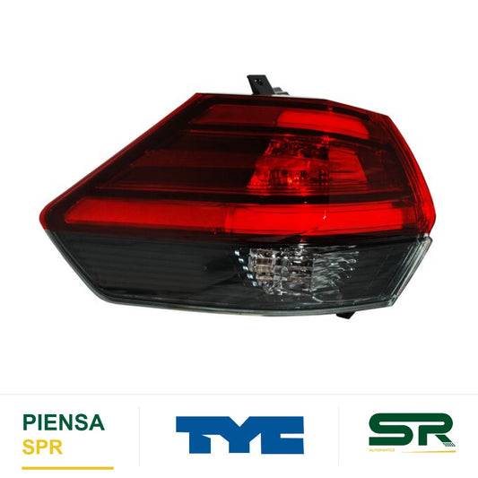 CALAVERA IZQUIERDA NISSAN XTRAIL 2018-2022 / ROGUE 2017-2019 USA TYPE EXT OSCURA TYC