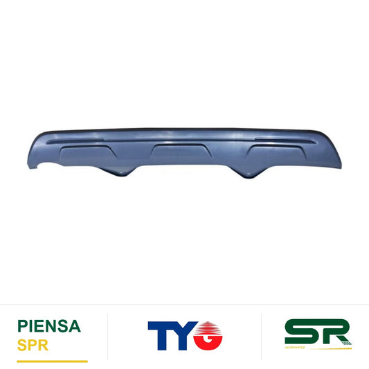 MOLDURA FASCIA TRASERA PLATA MG ZS 2021-2023 TYG