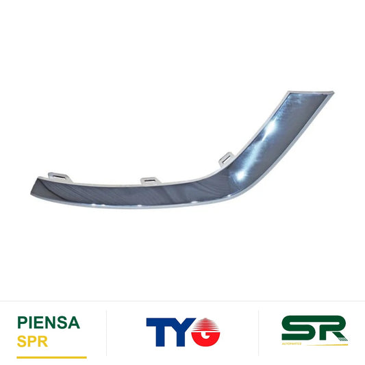 MOLDURA FASCIA TRASERA IZQUIERDA CROMADA MG ZS 2021-2022 TYG