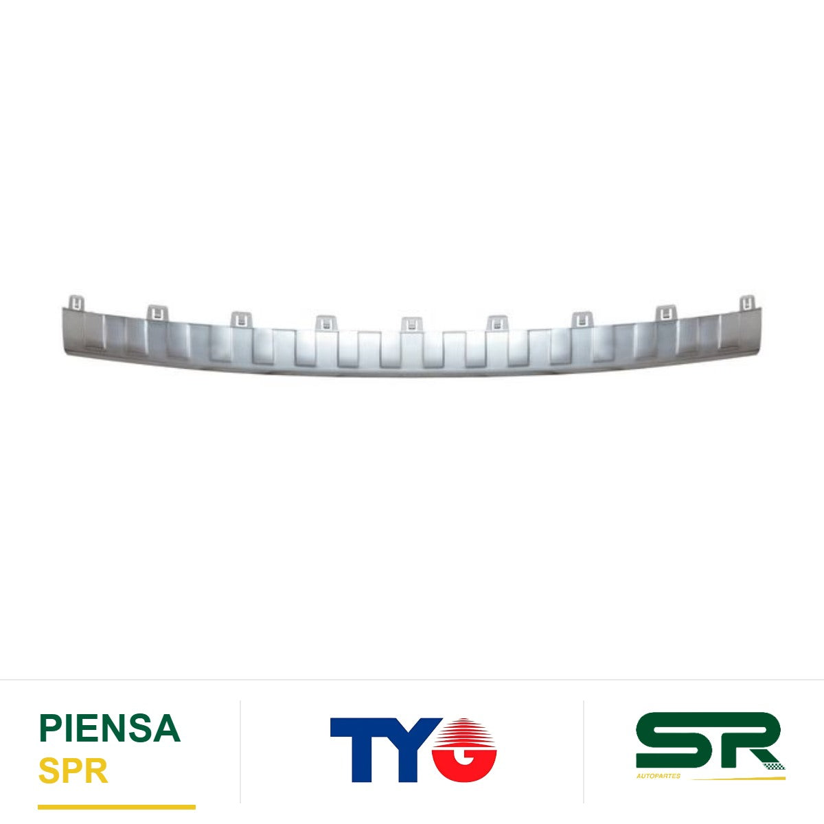 MOLDURA FASCIA TRASERA PLATA MG RX8 2021-2024 TYG