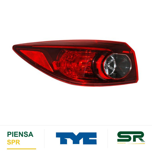 CALAVERA IZQUIERDA MAZDA 3 2014-2018 4P EXT C / FOCO TYC
