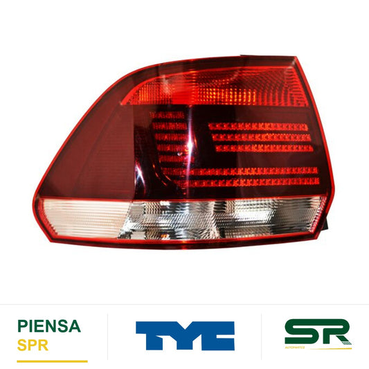 CALAVERA IZQUIERDA VOLKSWAGEN VENTO 2020-2022 OSCURA TYC