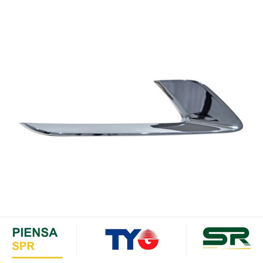 MOLDURA FASCIA DELANTERA DERECHA CROMADA MG ZS 2021-2022 TYG
