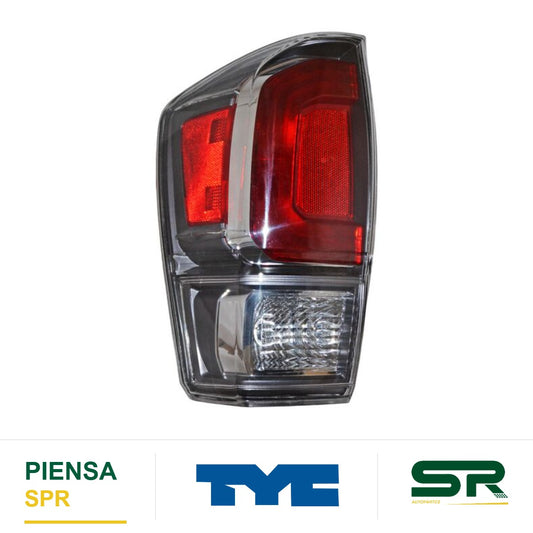 CALAVERA IZQUIERDA CROMADO TOYOTA TACOMA 2020-2022 FILO GRIS / C / FOCO TYC2 NSF TYC