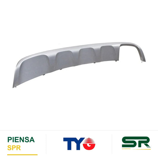 MOLDURA MAZDA FASCIA TRASERO SORENTO 2019 2020 PLATA TYG HDKSO19TP