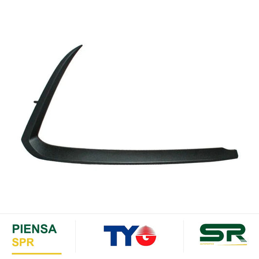 MOLDURA FASCIA DELANTERA DERECHA NEGRA MAZDA CX-9 2016-2023 TYG