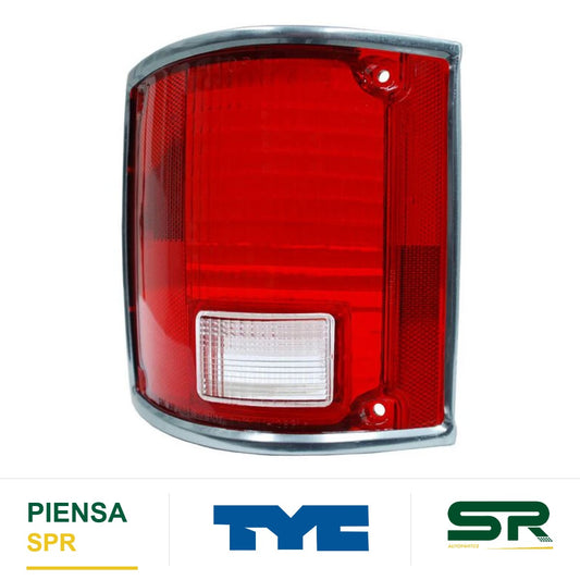 CALAVERA IZQUIERDA CON CROMO CHEVROLET PICKUP 1989-1991 MICA CALAV TYC
