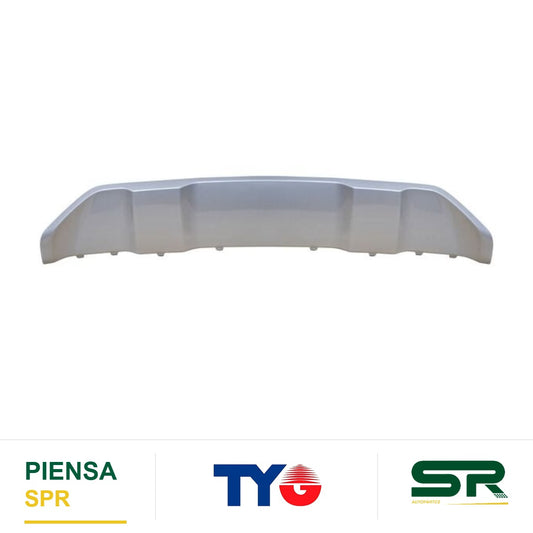 MOLDURA KIA FASCIA TRASERO SELTOS 2020 2023 PLATA TYG HDKST20G