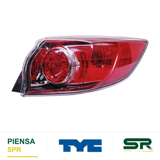 CALAVERA EXTERIOR DERECHA CON FOCO MAZDA 3 2011-2013 TYC