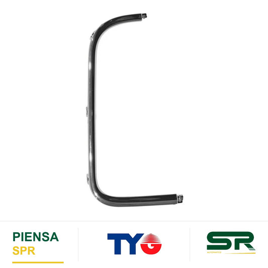 MOLDURA JEEP FASCIA DELANTERO GRAND CHEROKEE 2022 2024 OVERLAND CROM DERECHO TYG HDJGC22OR