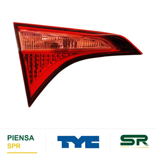 CALAVERA IZQUIERDA TOYOTA COROLLA 2017-2019 INT ROJO / ROSA C / FOCO TYC