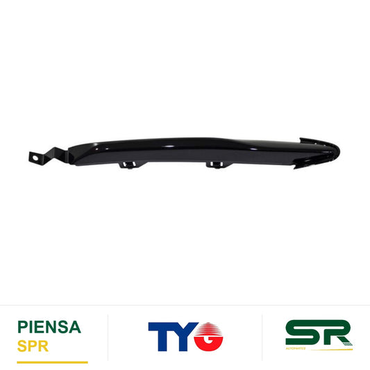 MOLDURA JEEP FASCIA DELANTERO GRAND CHEROKEE 2022 2024 NEGRA DERECHO TYG HDJGC22NR