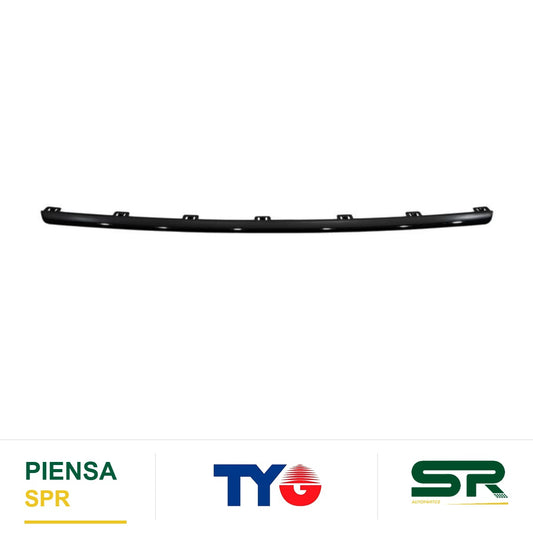 MOLDURA JEEP FASCIA DELANTERO GRAND CHEROKEE 2022 2024 INFERIOR NEGRA TYG HDJGC22IN