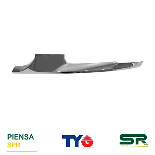 MOLDURA JEEP FASCIA DELANTERO GRAND CHEROKEE 2022 2024 INFERIOR CROM IZQUIERDO TYG HDJGC22IL