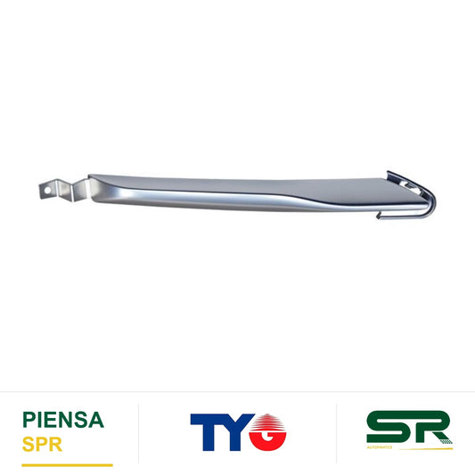 MOLDURA JEEP FASCIA DELANTERO GRAND CHEROKEE 2022 2024 CROM SATIN DERECHO TYG HDJGC22CSR