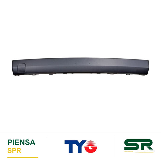MOLDURA JEEP FASCIA DELANTERO GRAND CHEROKEE 2022 2024 CENTRAL NEGRA LISO TYG HDJGC21CL