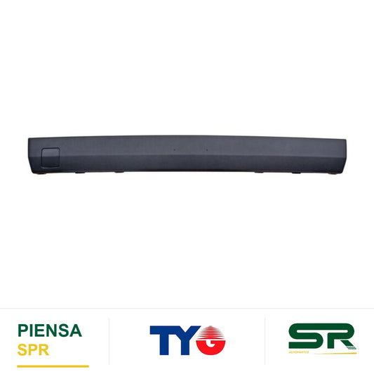MOLDURA JEEP FASCIA DELANTERO GRAND CHEROKEE 2022 2024 CENTRAL NEGRA CORRUGADA TYG HDJGC21CC