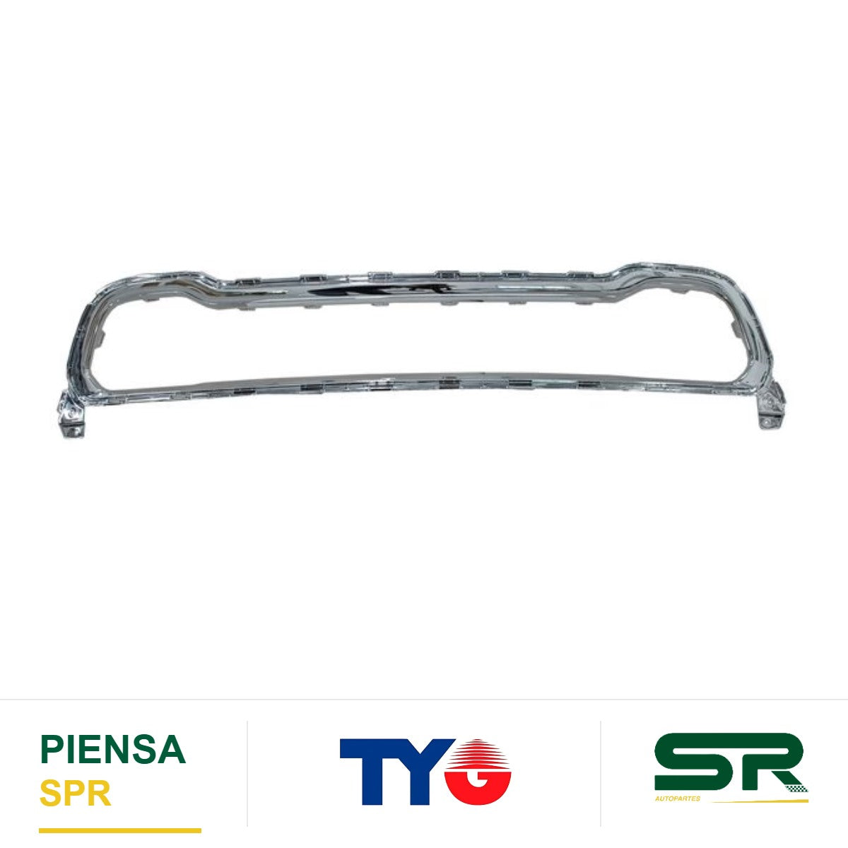 MOLDURA FASCIA DELANTERA CROMADA JEEP CHEROKEE 2014-2016 TYG