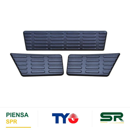 MOLDURA FASCIA TRASERA 4 PUERTAS JAC FRISON 2020-2025 TYG