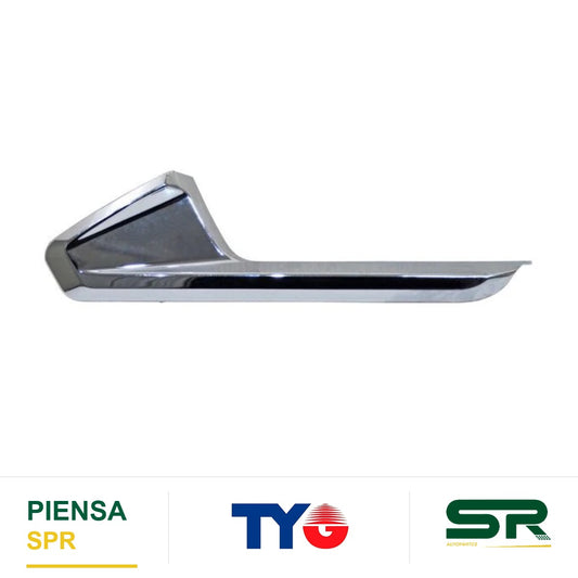 MOLDURA JAC FASCIA DELANTERO FRISON 2020 2025 T8 CROM IZQUIERDO TYG MHJAFR20CL