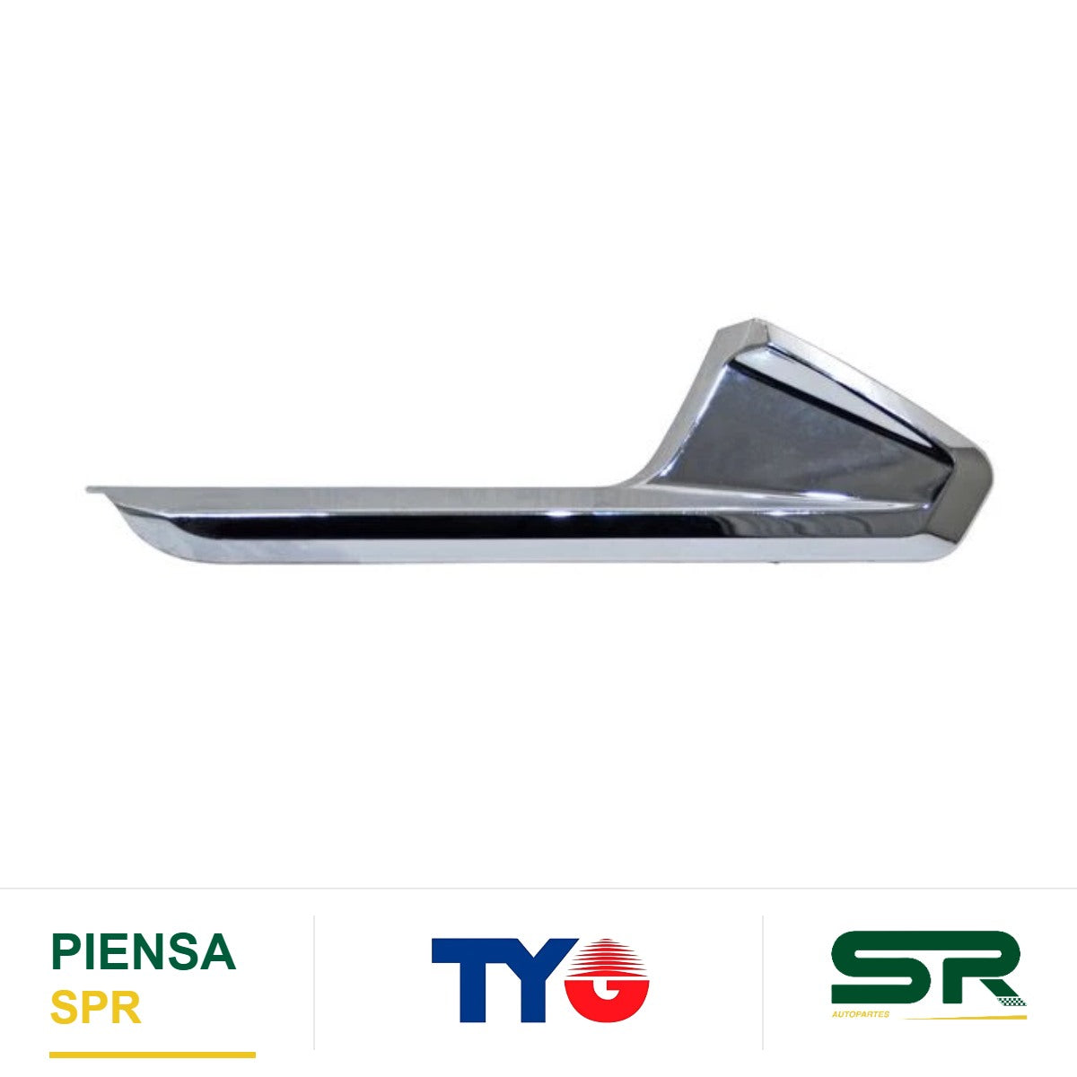 MOLDURA FASCIA DELANTERA DERECHA CROMADA JAC FRISON 2020-2025 TYG