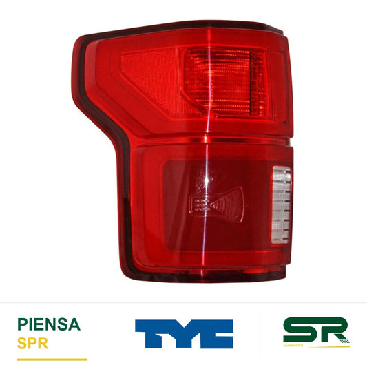 CALAVERA IZQUIERDA LED FORD PICKUP 2018-2020 LOBO S P / SENSOR PUNTO CIEGO TYC1 NSF TYC
