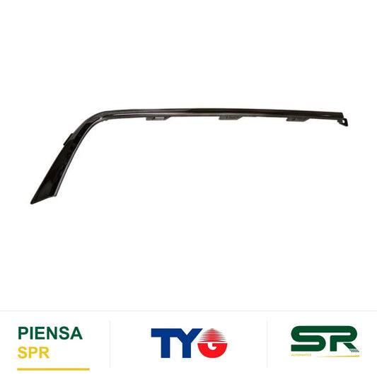 MOLDURA HYUNDAI FASCIA TRASERO ELANTRA 2021 2023 NEGRA IZQUIERDO TYG 86697AB000