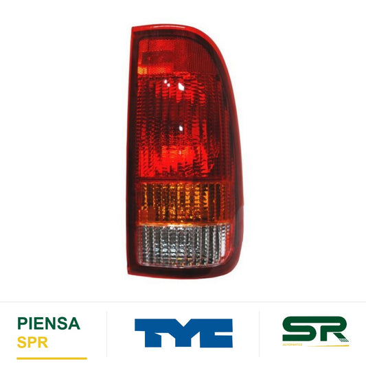CALAVERA DERECHA FORD PICKUP F150 / 250 2004-2008 ROJO / BCO TYC
