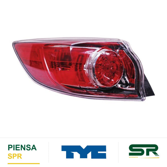 CALAVERA EXTERIOR IZQUIERDA CON FOCO MAZDA 3 2011-2013 TYC