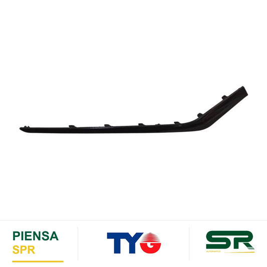 MOLDURA HYUNDAI FASCIA SONATA 2018 2019 SPORT NEGRA DERECHO TYG HDHDSO18NR